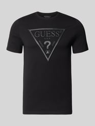 T-Shirt mit Logo und Rundhalsausschnitt von GUESS - 19
