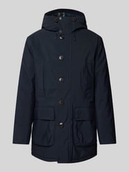 Regular Fit Jacke mit Label-Details Modell 'BEAUFORT' von Barbour Blau - 5