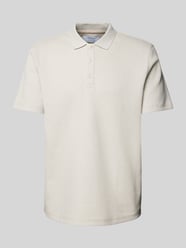 Regular Fit Poloshirt mit kurzer Knopfleiste von MCNEAL Grau - 8