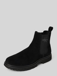 Chelsea Boots mit elastischen Einsätzen Modell 'EVA' von Calvin Klein Jeans Schwarz - 10