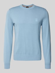 Regular Fit Strickpullover aus Baumwoll-Kaschmir-Mix Modell 'KANOVANO' von BOSS Orange - 10