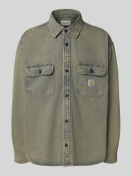 Jeansoverhemd met knoopsluiting, model 'Tigan' van Carhartt Work In Progress - 3