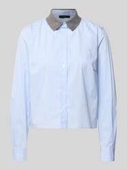 Relaxed fit Overhemdblouse mit Overhemdkraag Model 'Nina' van Oui - 26