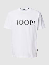 T-Shirt mit Label-Print Modell 'Balthazar' von JOOP! Collection Weiß - 32