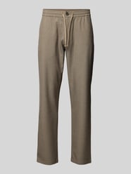 Straight Leg Hose mit Viskose-Anteil Modell 'ROBERT' von Selected Beige - 37