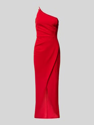 Abendkleid mit Beinschlitz von Lipsy Rot - 42