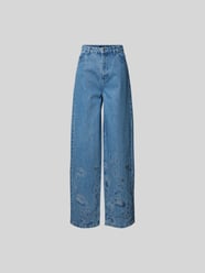 Jeans mit 5-Pocket-Design von ROTATE Blau - 2