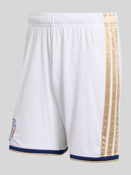 Szorty z trykotowego materiału o kroju regular fit z paskami w kontrastowym kolorze model 'ITALIEN 26' od adidas Sportswear - 25