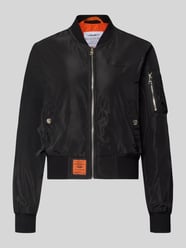 bomberjack met labelpatch en ritszak op de mouwen van Original Bombers - 6