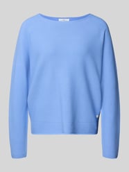 Gebreide pullover met ronde hals en labeldetail van Fynch-Hatton - 1