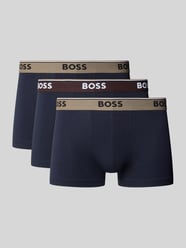 Trunks van katoenmix in een set van 3 model 'Power' van BOSS - 1