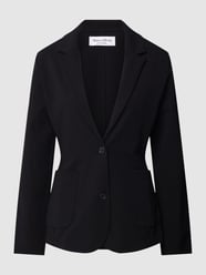 Blazer met reverskraag van Marc O'Polo Zwart - 14