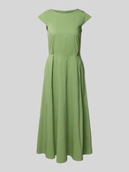 Midi-jurk met kapmouwen en ronde hals van More & More - 7