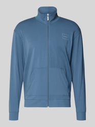 Regular Fit Sweatjacke aus Baumwoll-Mix Modell 'LAZE ZIP' von HUGO - 4