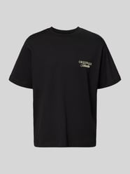t-shirt z nadrukiem z napisem model 'NORREBRO' od JACK & JONES - 9