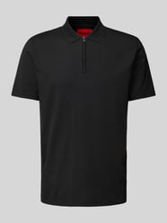 Regular Fit Poloshirt mit Label-Detail Modell 'Dekok' von HUGO Schwarz - 31