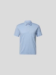 Poloshirt mit Brusttasche von Officine Générale Blau - 26