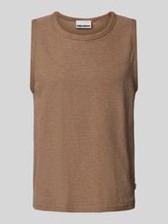 Top mit Rundhalsausschnitt von REVIEW Beige - 11