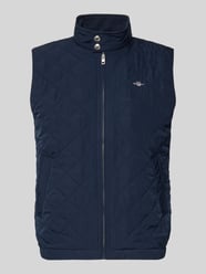Regular Fit bodywarmer met opstaande kraag in doorgestikte look van GANT - 42
