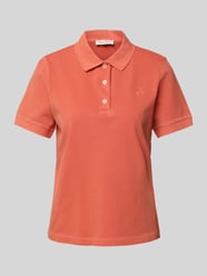 Regular Fit Poloshirt aus Light Piqué-Jersey von Marc O'Polo Orange - 3