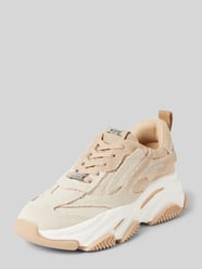 Chunky Sneaker mit Label-Applikationen Modell 'PARK AVE' von Steve Madden Beige - 32