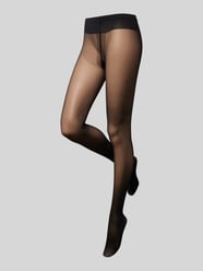 Strumpfhose mit elastischem Bund von Wolford Schwarz - 4