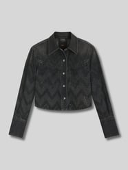 Regular Fit Jeansbluse aus reiner Baumwolle Modell 'SHIRT LS 1.0' von BOSS Orange - 35