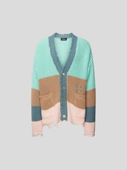 Cardigan im Colour-Blocking-Design von Dsquared2 Türkis - 38