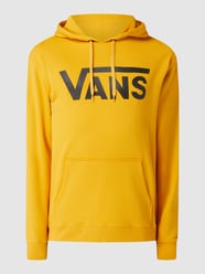 Bluza z kapturem i kieszenią kangurką  od Vans Żółty - 36