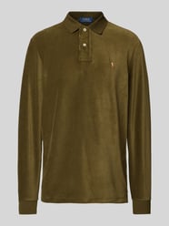 Poloshirt met labelstitching van Polo Ralph Lauren Groen - 1