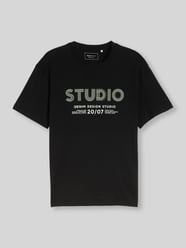 T-shirt o kroju relaxed fit z czystej bawełny od Tom Tailor Denim - 9
