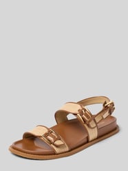 Sandałki z paskiem model 'NIA' od MICHAEL Michael Kors - 3