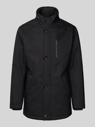 Regular fit jack met gevoerde opstaande kraag, model 'City' van bugatti - 15