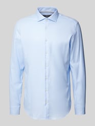 Koszula biznesowa o kroju slim fit z kołnierzykiem typu cutaway od Jake*s - 34