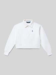 Bluza dresowa o regularnym kroju z mieszanki bawełny od Polo Ralph Lauren Teens - 13