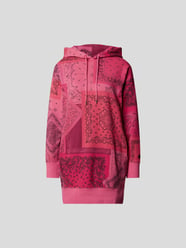 Oversized Hoodie mit Paisley-Dessin von Kenzo Pink - 30