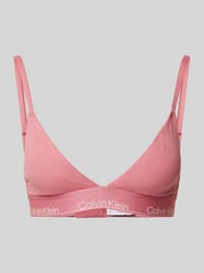 BH mit elastischem Logo-Bund von Calvin Klein Underwear Rosa - 14