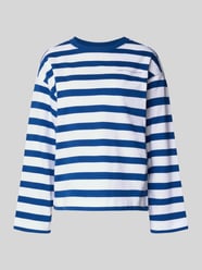 Bluzka z długim rękawem z dekoltem okrągłym od Marc O'Polo Denim - 1