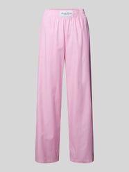 Straight Leg Pyjama-Hose mit Label-Patch von ANOTHER COTTON LAB - 11