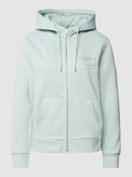 Sweatjacke mit Kapuze von Gant Grün - 14