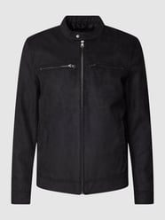 Jacke in Leder-Optik Modell 'WILLOWFAKE' von Only & Sons Schwarz - 18