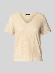 Regular Fit T-Shirt mit Ausbrenner-Effekt Modell 'MAYA' von Vero Moda - 7