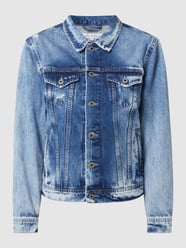 Kurtka jeansowa z bawełny model ‘Rose’ od Pepe Jeans - 31
