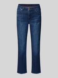 Jeansy o kroju regular fit z 5 kieszeniami model ‘Vic 6/8’ od Raffaello Rossi - 23