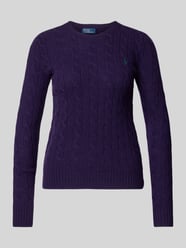 Gebreide pullover van een mix van wol en kasjmier, model 'JULIANNA' van Polo Ralph Lauren - 10