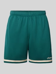 Shorts mit Label-Stitching und elastischem Bund von PROHIBITED - 3