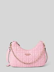 Handtasche mit Steppnähten Modell 'ASSIA' von Guess Pink - 34