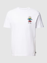 T-Shirt mit Rundhalsausschnitt Modell 'SEARCH ICON' von Rip Curl Weiß - 38