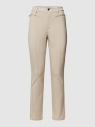 Slim Fit Stoffhose mit Stretch-Anteil von s.Oliver RED LABEL Beige - 35