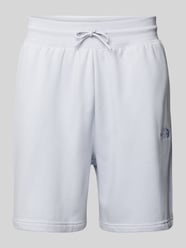 Relaxed fit sweatshorts met labelstitching van The North Face - 3